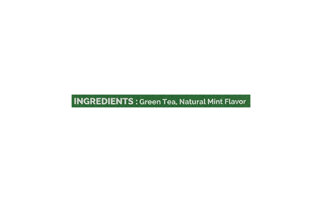 Only Leaf Mint Green Tea    Pack  27 pcs
